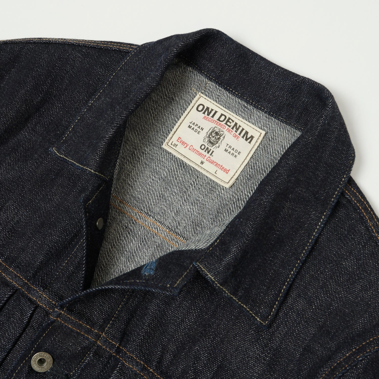 ONI Denim 03128 12oz Loose Weave Denim Coverall Jacket Sport Influence Perseverance