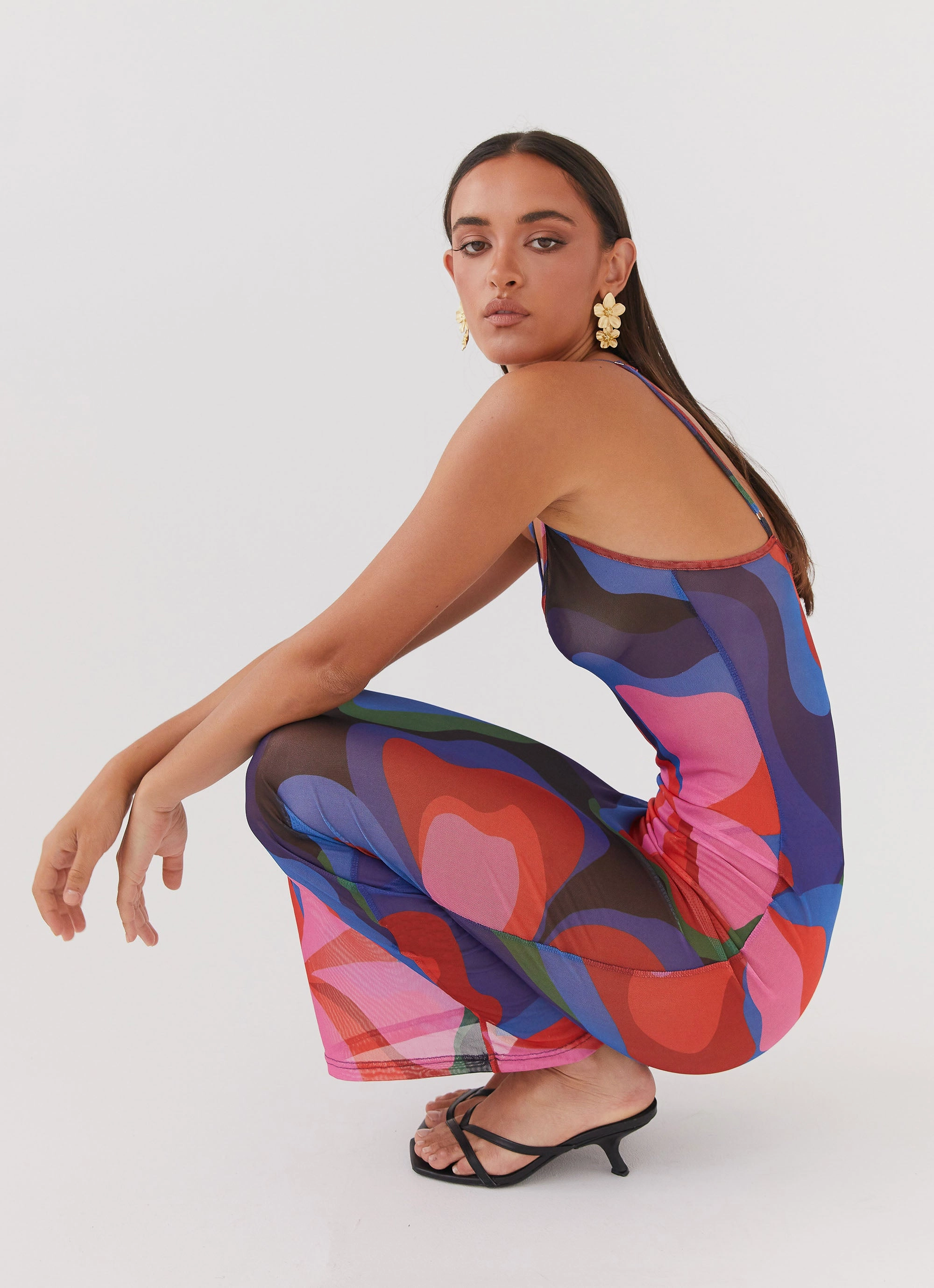 Signature-Style Love On The Run Maxi Dress - Floral Fantasy