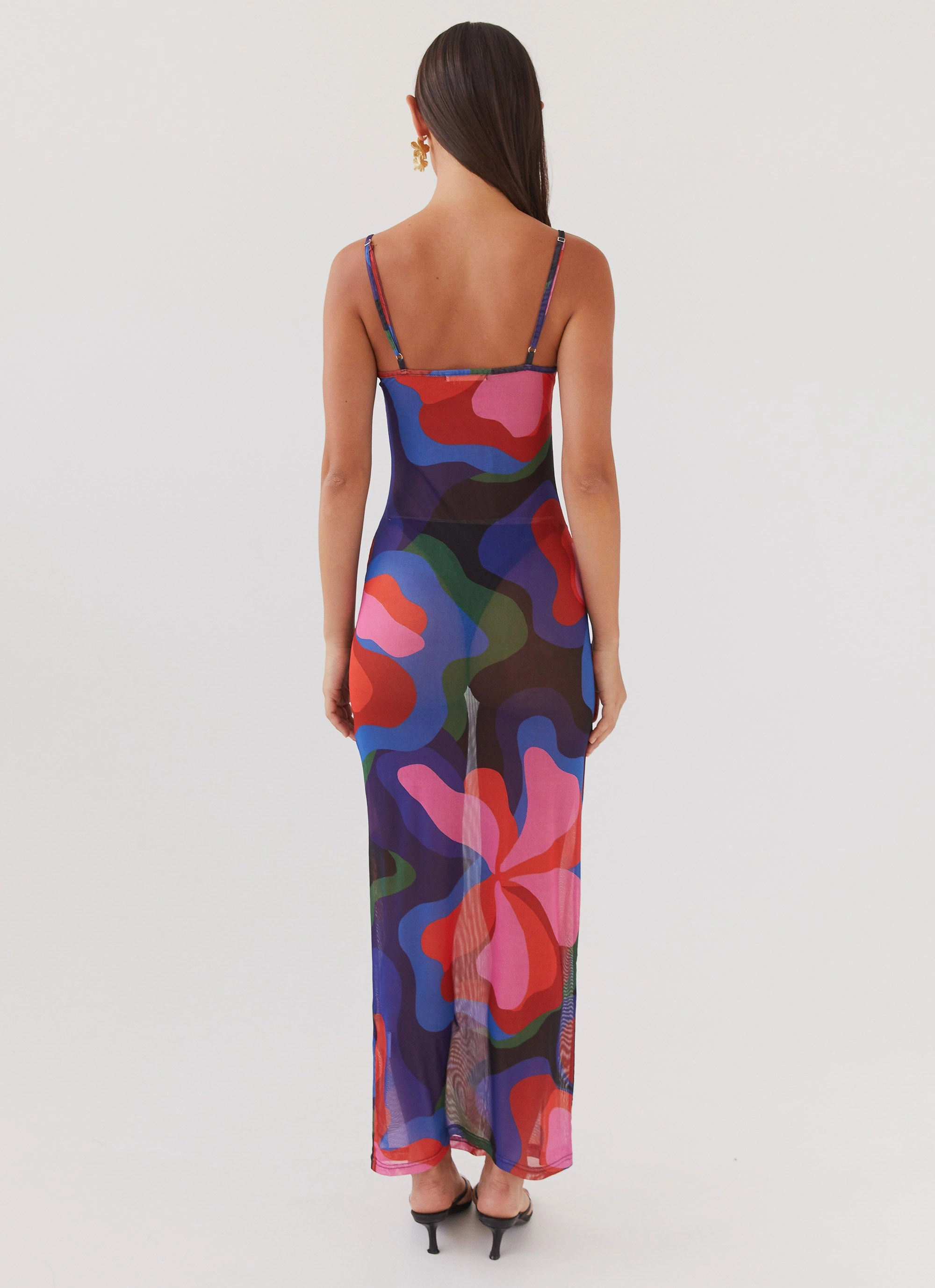 Year Rounder Chic Energy Love On The Run Maxi Dress - Floral Fantasy