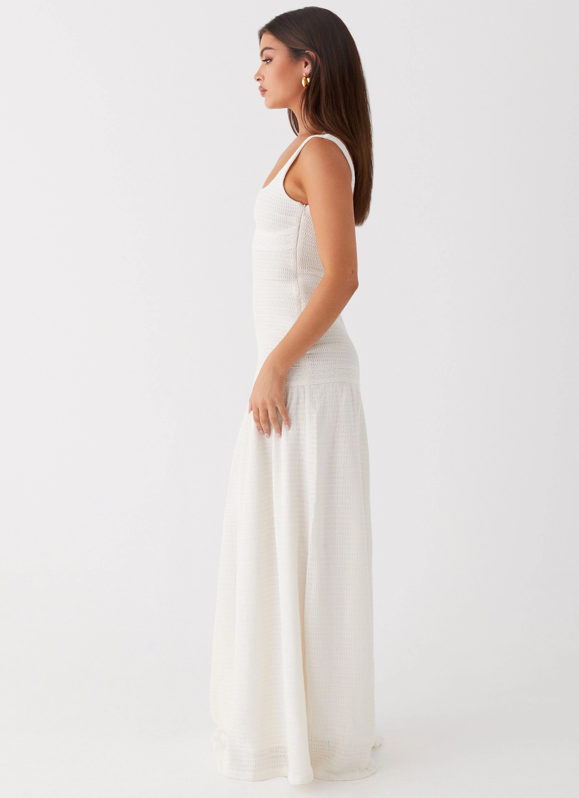 Lyrical Maxi Dress - Ivory Bold Simplicity