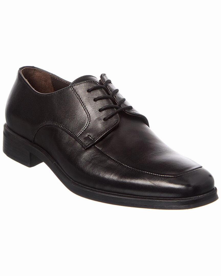 M by Bruno Magli Pio Leather Oxford Professional Style Glossy Layer Team Meeting