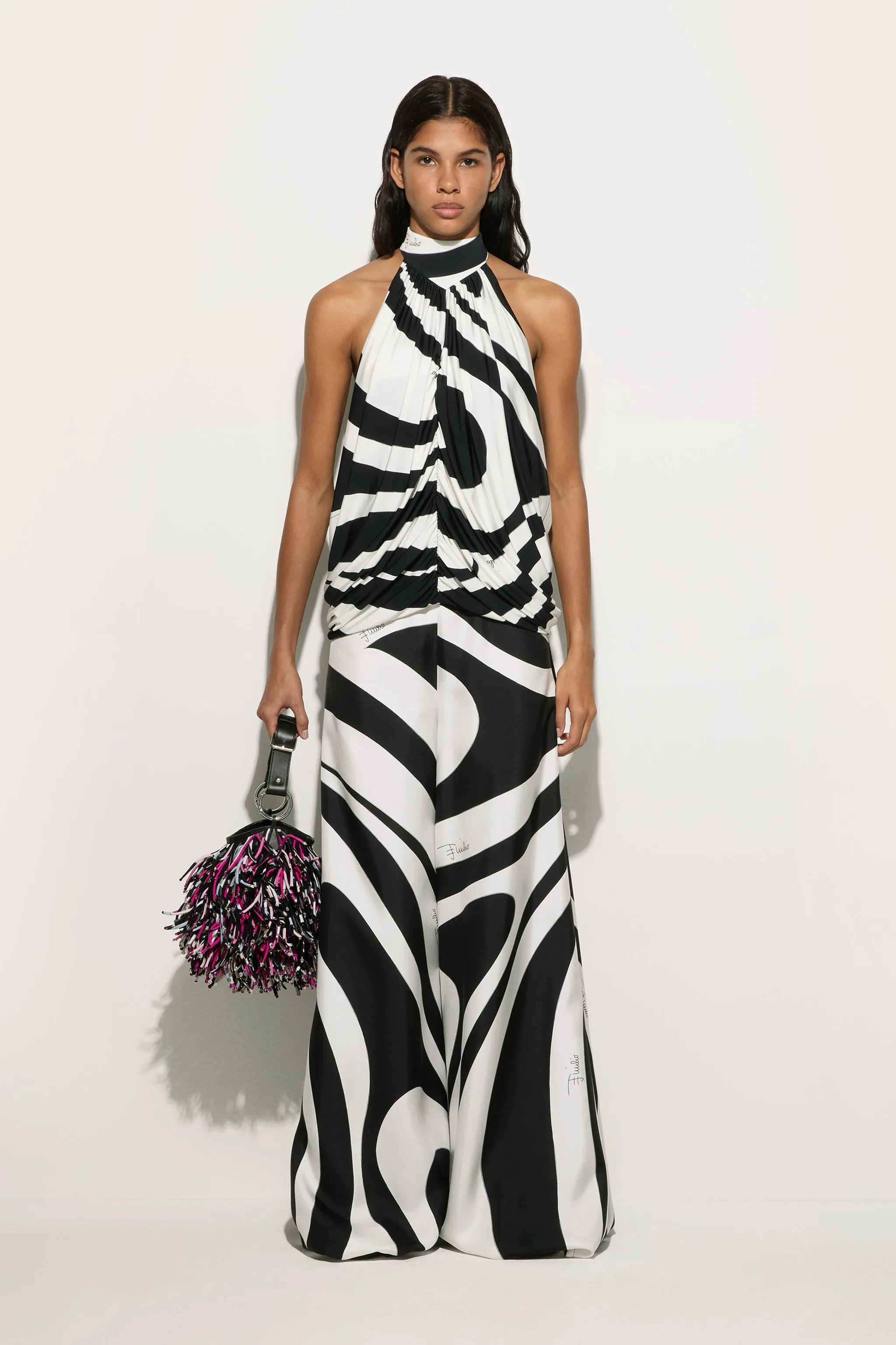 Flexible Movement Street Style Marmo Print Sleeveless Top