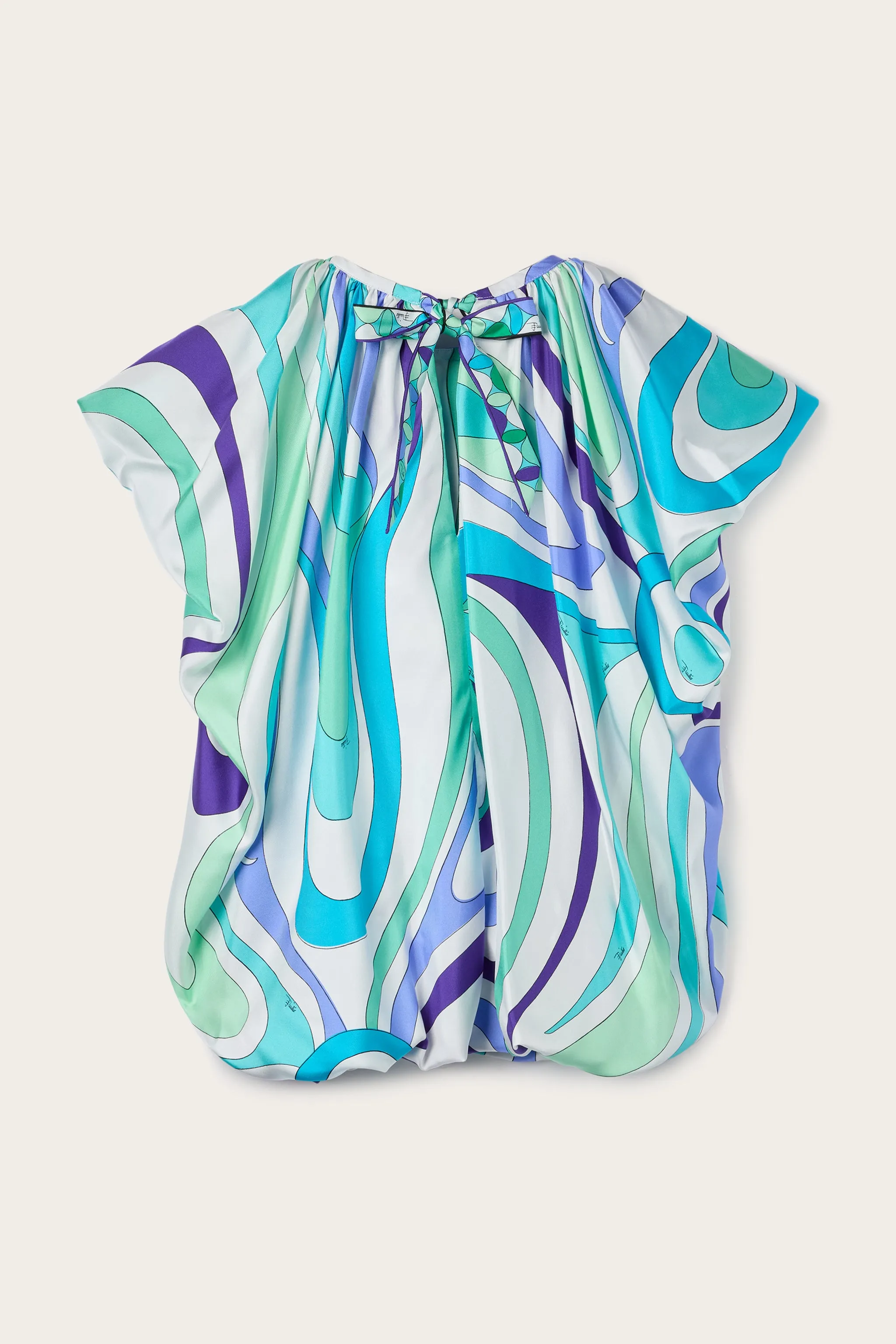 Low Profile Pocket Design Abrasion Resistant Edges Marmo Print Voluminous Top