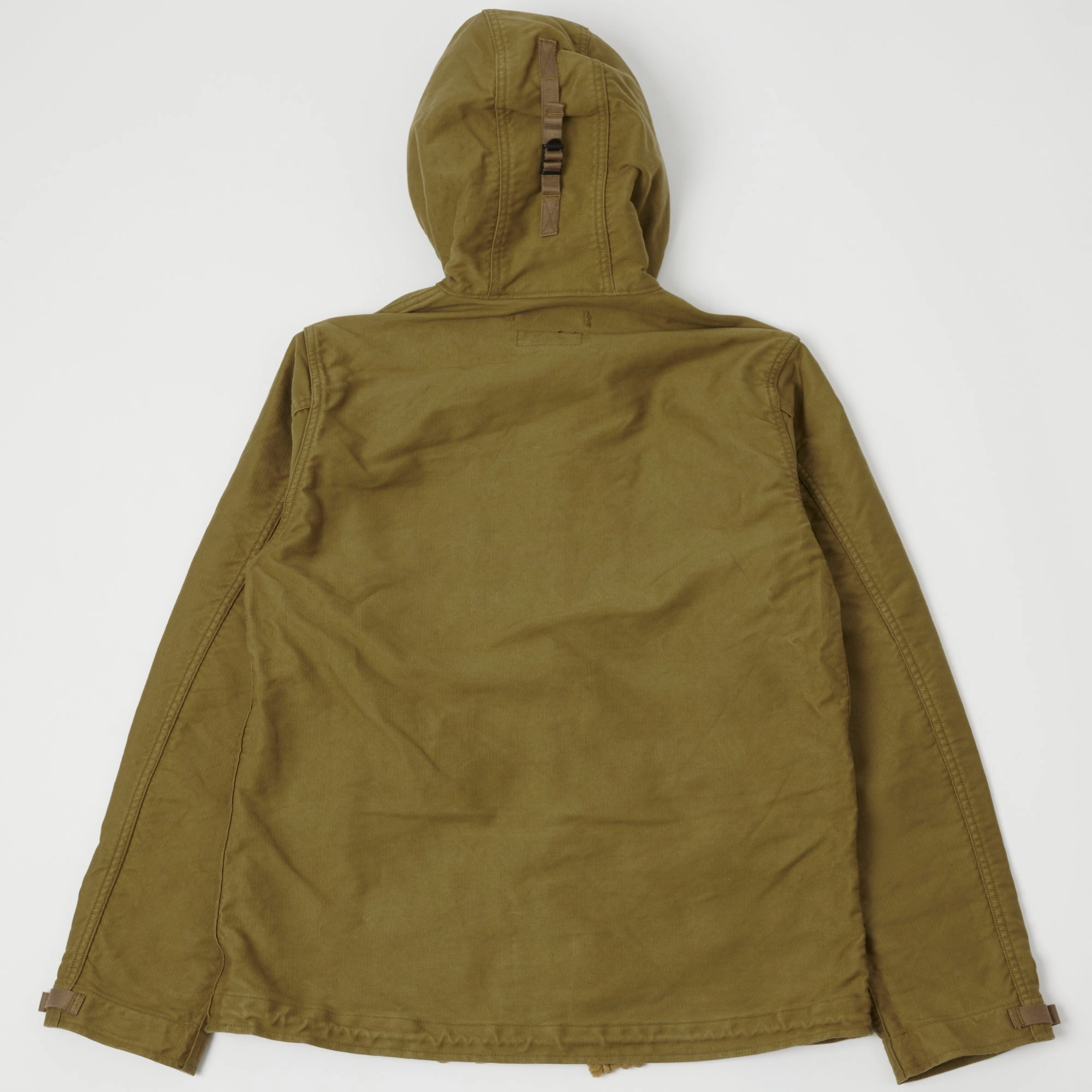 Freewheelers & Co U.S. Army Deck Worker Parka - Khaki Beige Congratulate Trendy Accessory