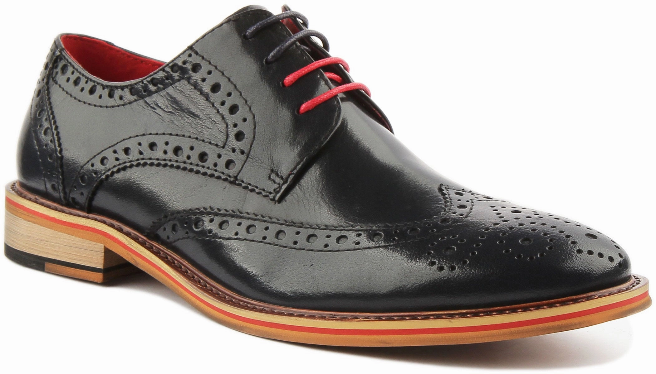 Justin Reece England Dover In Navy Guest Look