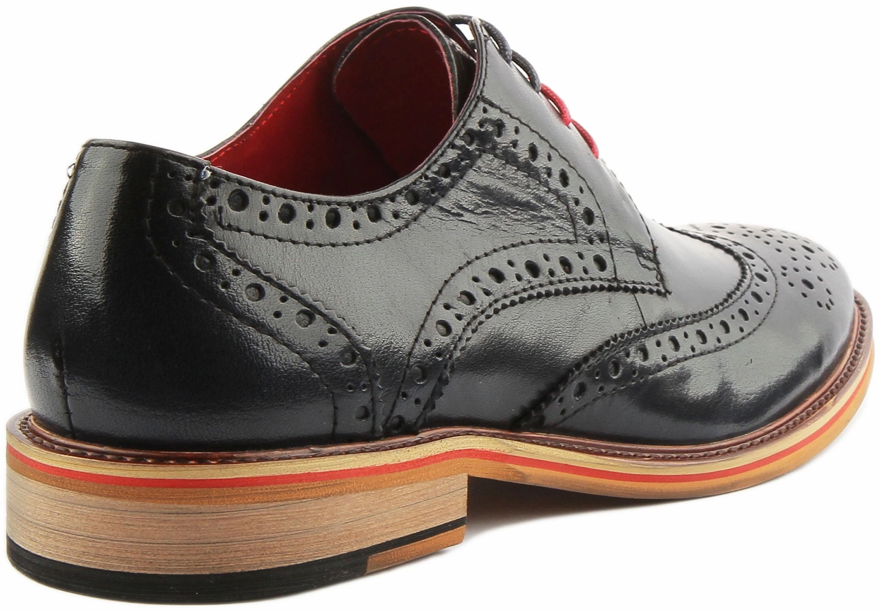 Justin Reece England Dover In Navy Stable Step