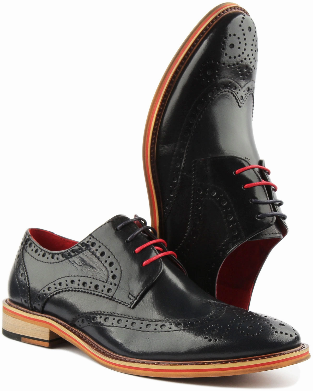 Cushioned Insole Justin Reece England Dover In Navy