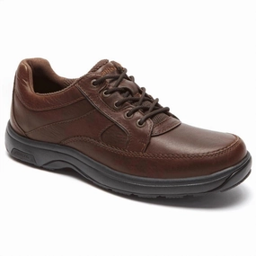 Comfortable Lace-ups Men's Midland Leather Lace-Up Oxford In Brown