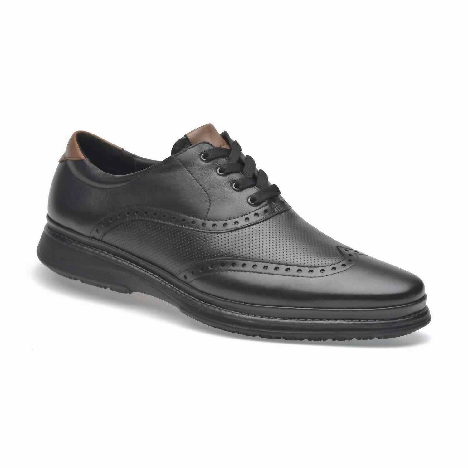 Men's Oxfords Baruc In Black Refined Style Urban Executive