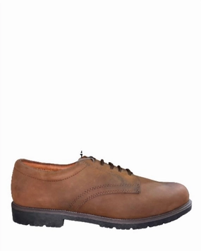 Neutral Look Men's Portland Derby Shoes In Brown
