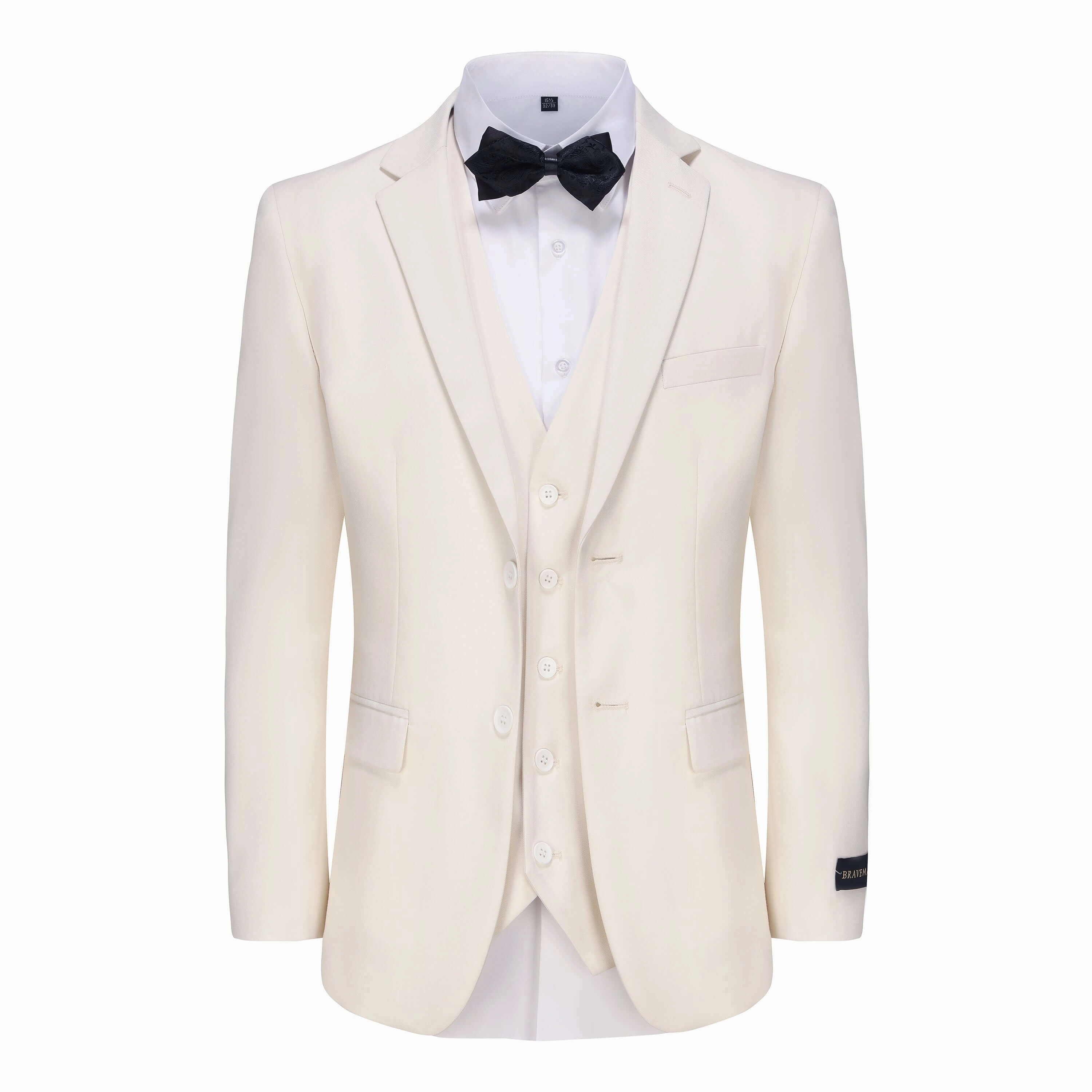 Fit For Comfort Work Style Fit Men's Signature 3-Piece Slim Fit Suits