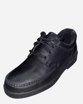Slim Profile Conference Day Sleek Design City Dweller Men's Spokane Oxford Shoes In Black