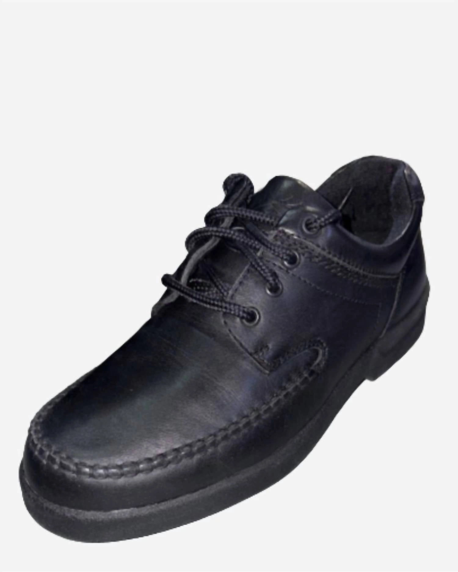 Slim Profile Conference Day Sleek Design City Dweller Men's Spokane Oxford Shoes In Black