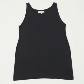 Merz b. Schwanen 136 Lighweight Tank Top - Charcoal Timeless Comfort
