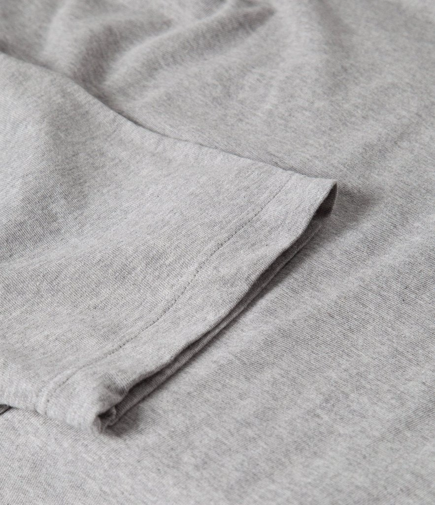 Thermoregulating Fabric Merz b. Schwanen 1950s Classic Lightweight T-Shirt - Grey Melange