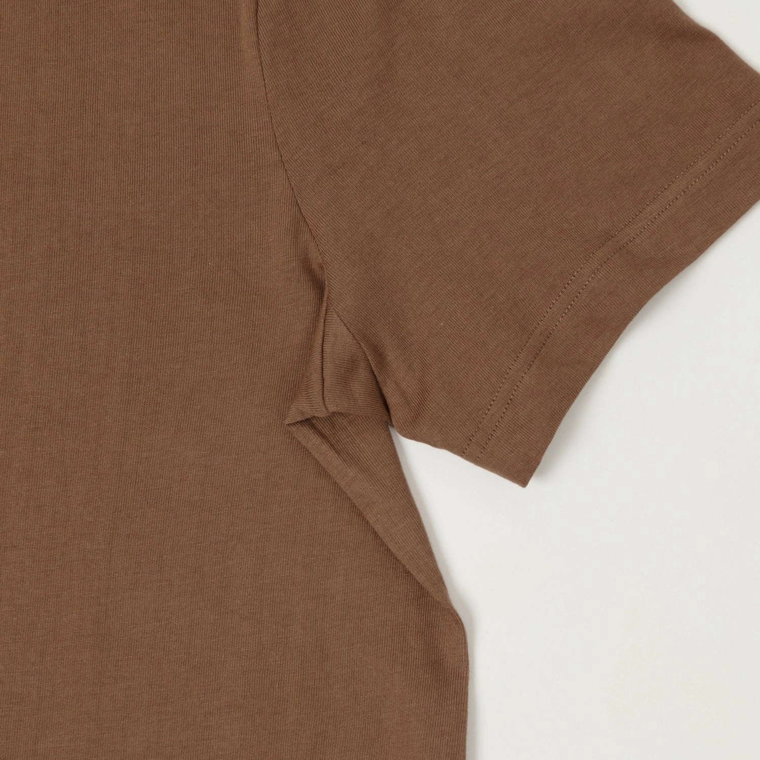 Active Comfort Style Merz b. Schwanen 1950s Classic Lightweight T-Shirt - Nut