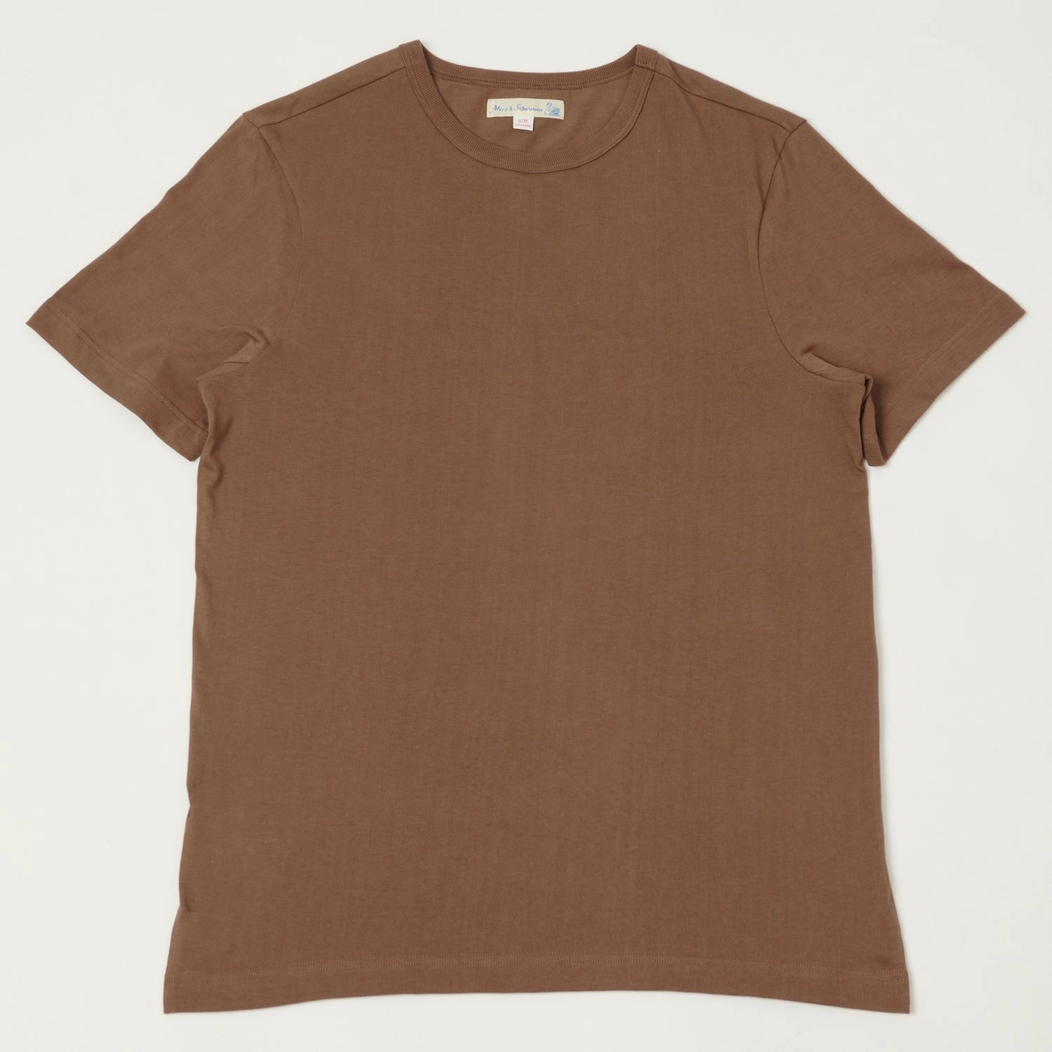 Simple Look Merz b. Schwanen 1950s Classic Lightweight T-Shirt - Nut