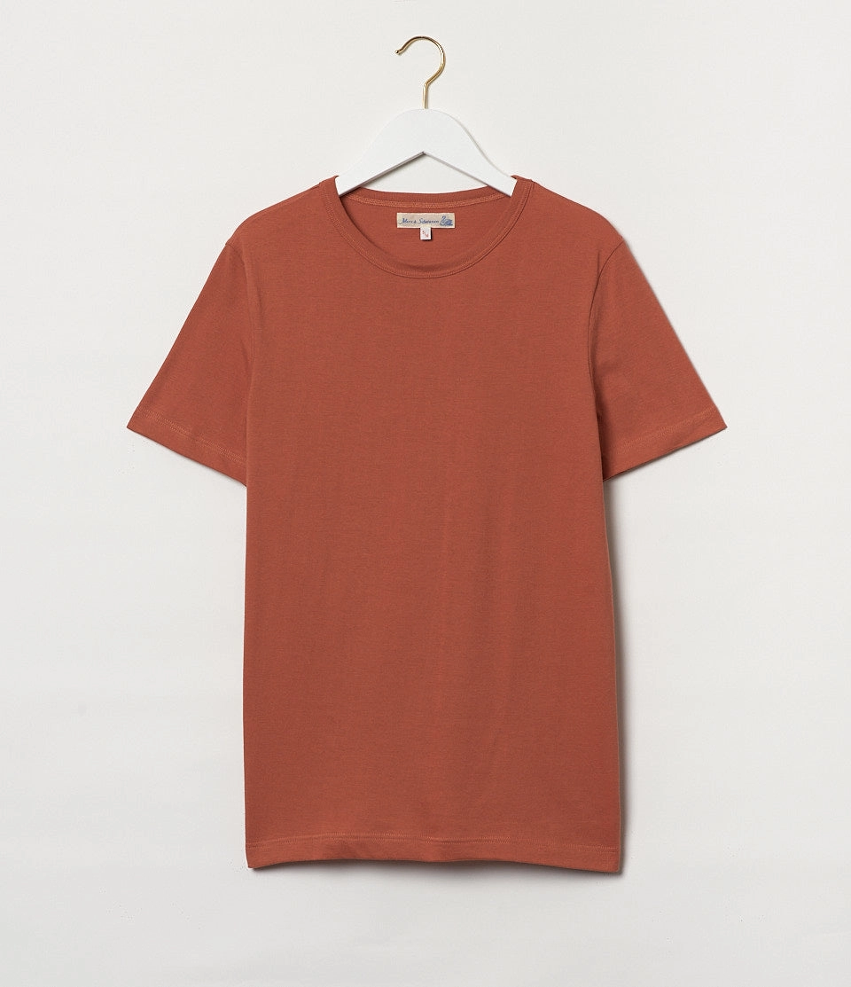 UV Protection Fabric Moisture Management Merz b. Schwanen 1950s Classic Lightweight T-Shirt - Sunset