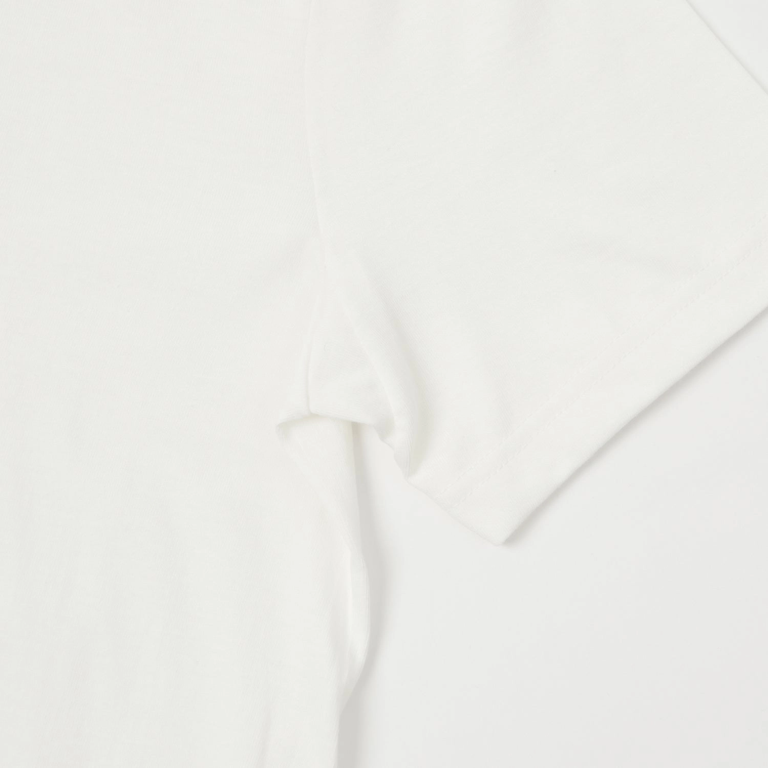 Merz b. Schwanen 1950s Classic Lightweight T-Shirt - White Stretch Fit