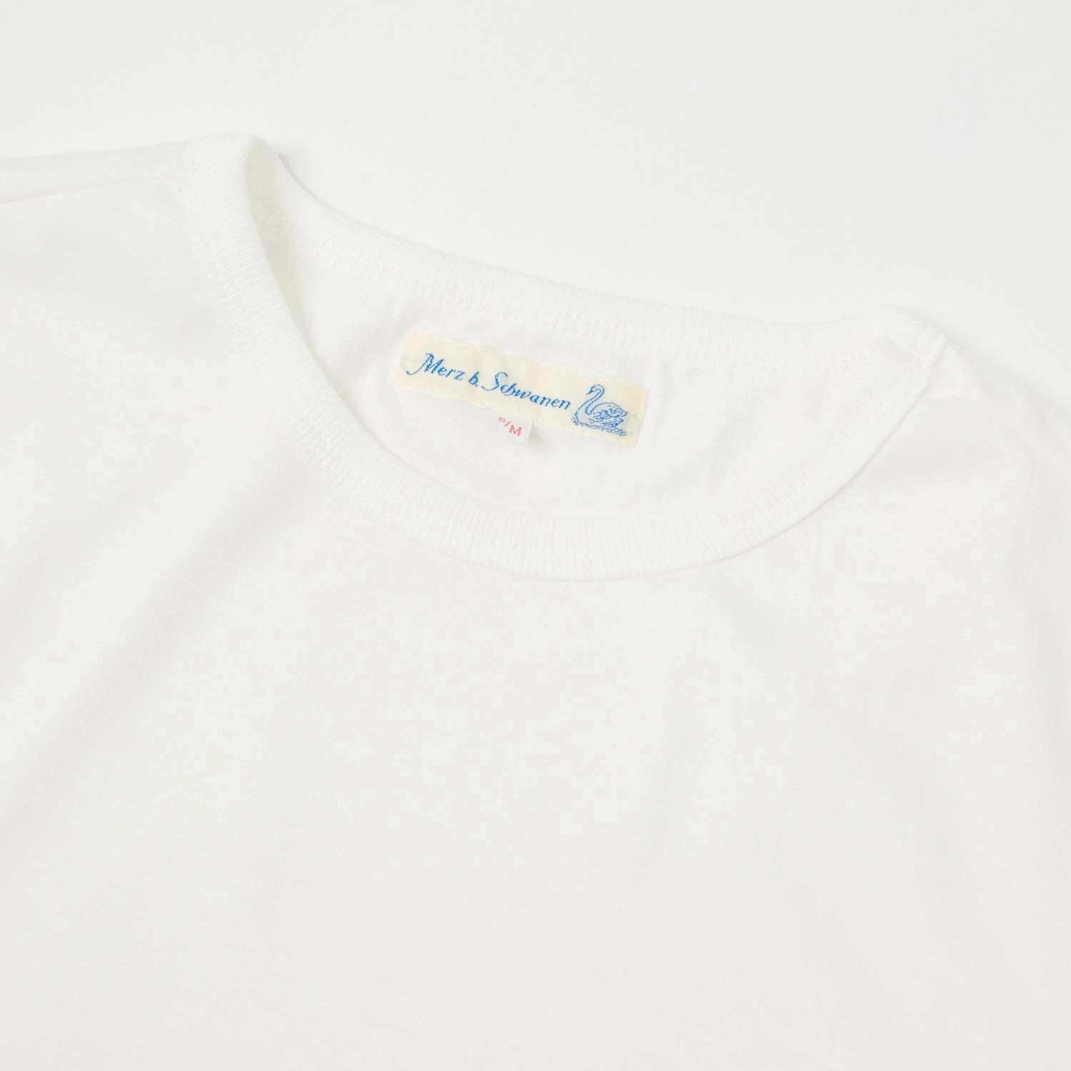 Versatile Look Merz b. Schwanen 1950s Classic Lightweight T-Shirt - White