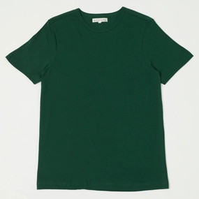Breathable touch Merz b. Schwanen 1950s Crew Neck Tee - Classic Green