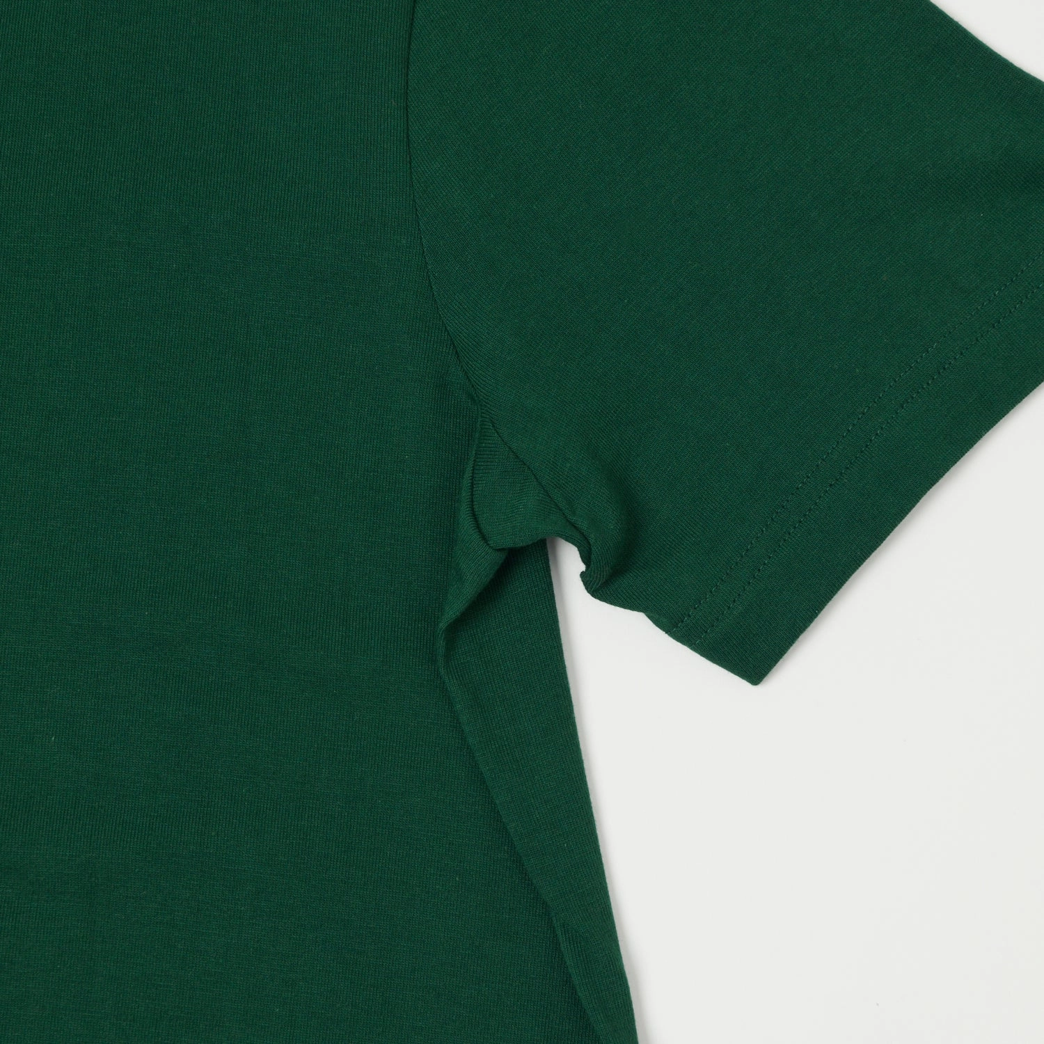 Modern Style Trend Merz b. Schwanen 1950s Crew Neck Tee - Classic Green