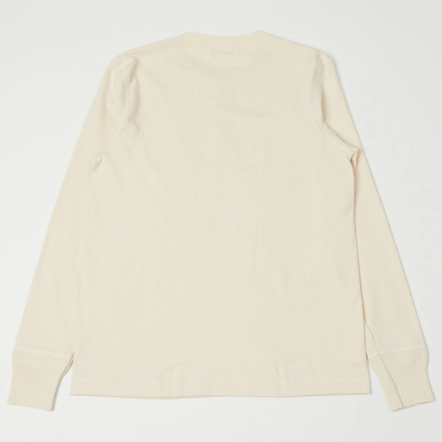 Timeless Comfort Merz b. Schwanen 204 Long Sleeve Henley - Nature