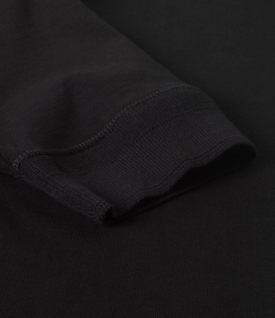 Trendy Look Merz b. Schwanen 207 Short Sleeve Henley - Deep Black