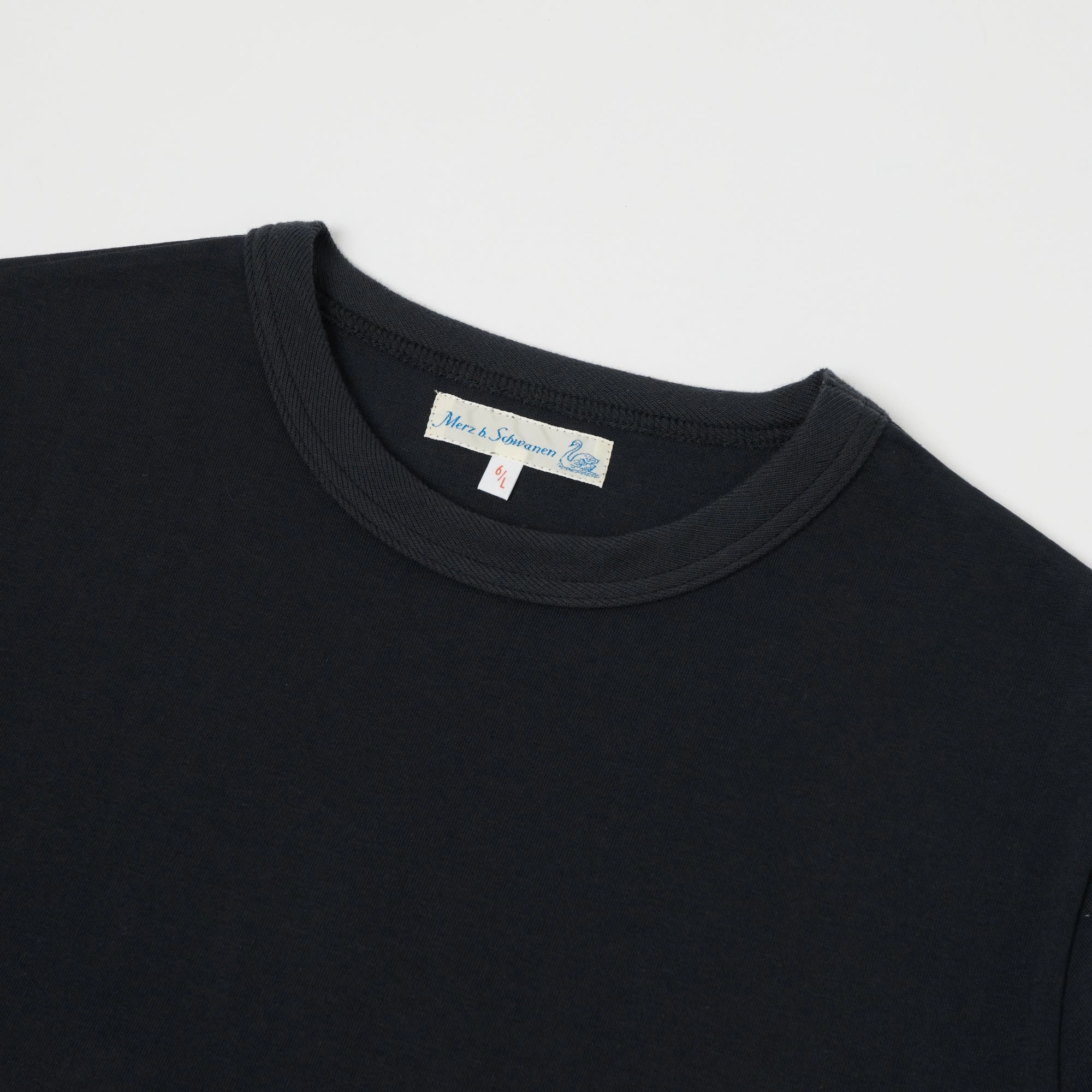 Cozy Waist Merz b. Schwanen 214 Relaxed T-Shirt - Charcoal