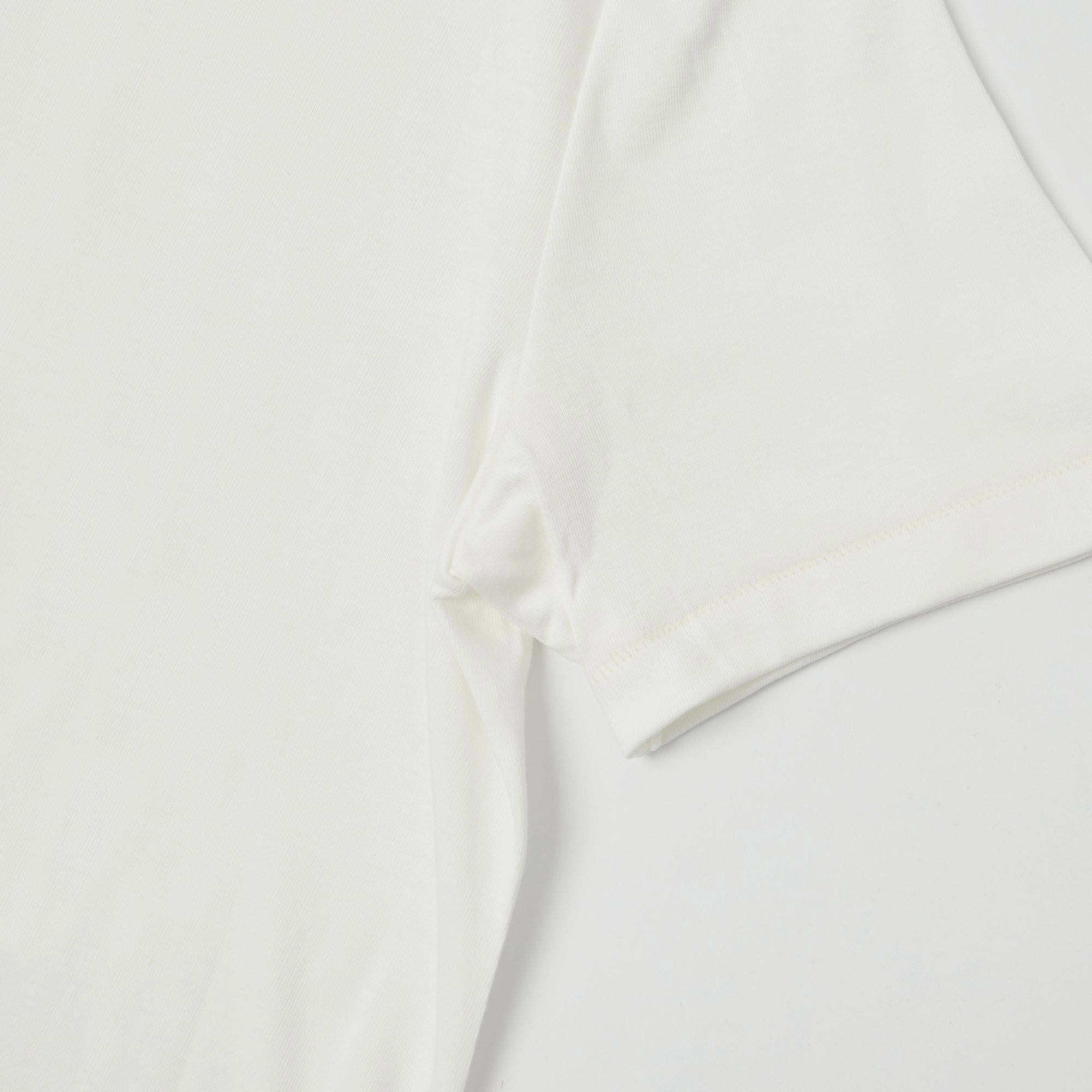 Merz b. Schwanen 214 Relaxed T-Shirt - White OdorResistantTechnology