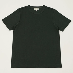 Minimal Layers Merz b. Schwanen 2S14 Relaxed Heavyweight T-Shirt - Forest