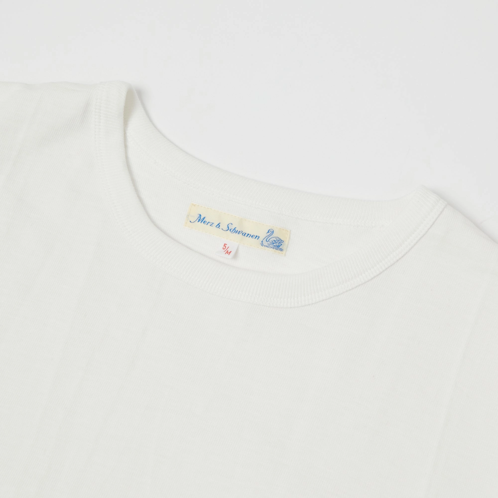 NoSideSeams Merz b. Schwanen 2S14 Relaxed Heavyweight T-Shirt - White