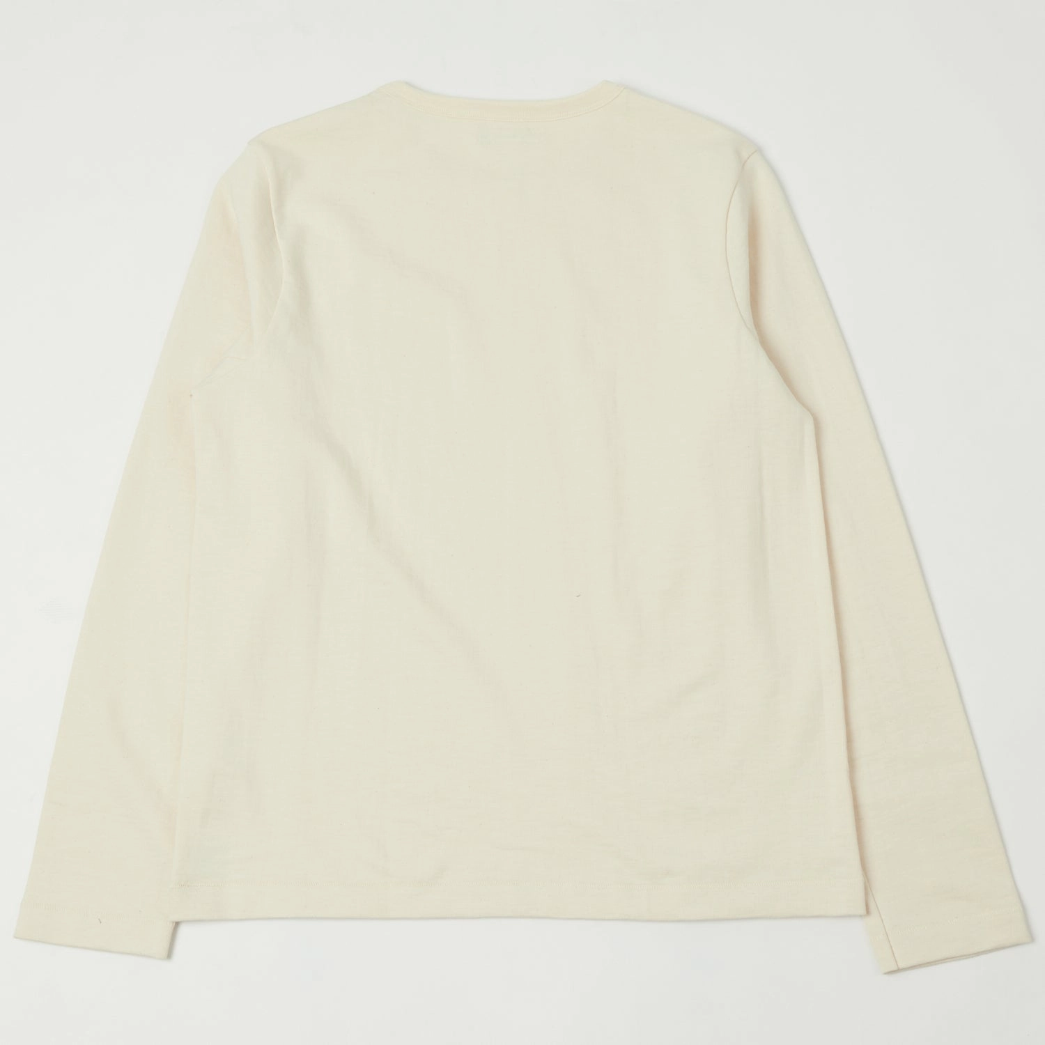 Bold Statement Perfect Wear Merz b. Schwanen 2S18 Heavyweight Long Sleeve T-Shirt - Nature