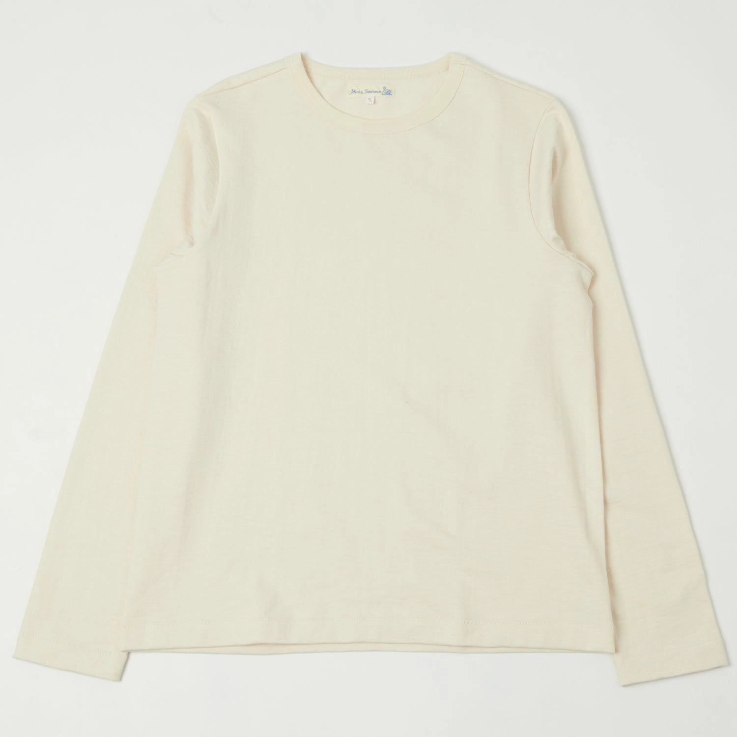 Comfy Flex Cozy Performance Merz b. Schwanen 2S18 Heavyweight Long Sleeve T-Shirt - Nature