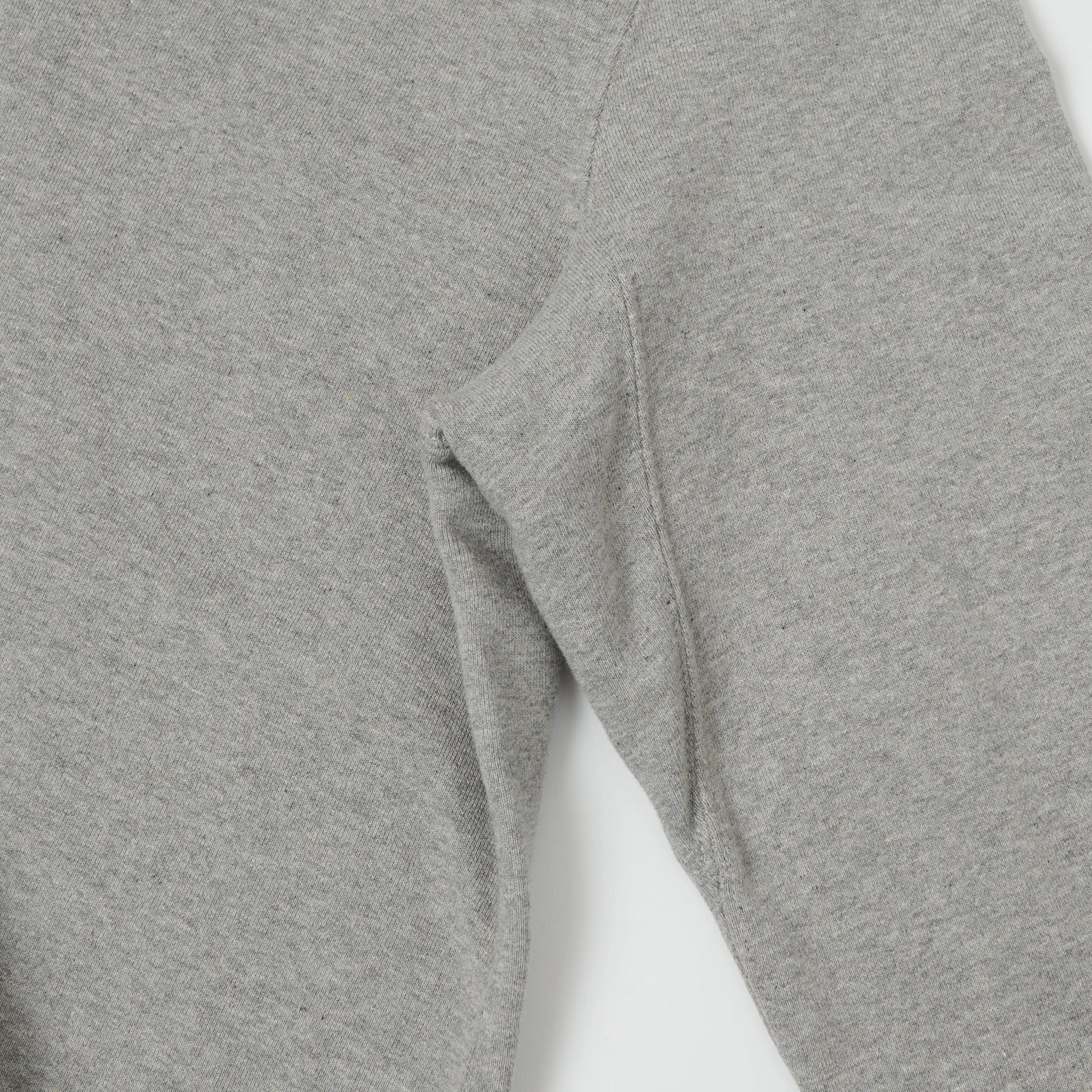 Merz b. Schwanen 343Z Half Zip Sweatshirt - Grey Melange Everyday Hoodie