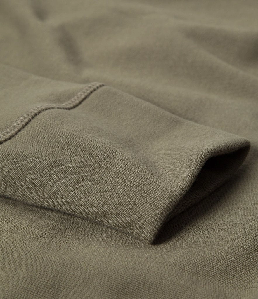 Merz b. Schwanen 346 Classic Sweatshirt - Army Green Fashion Layering Comfy Design