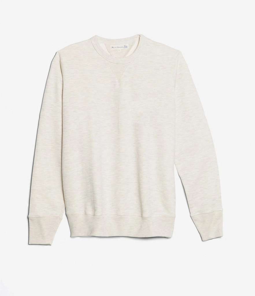 Cold Weather Gear Merz b. Schwanen 346 Classic Sweatshirt - Nature Melange