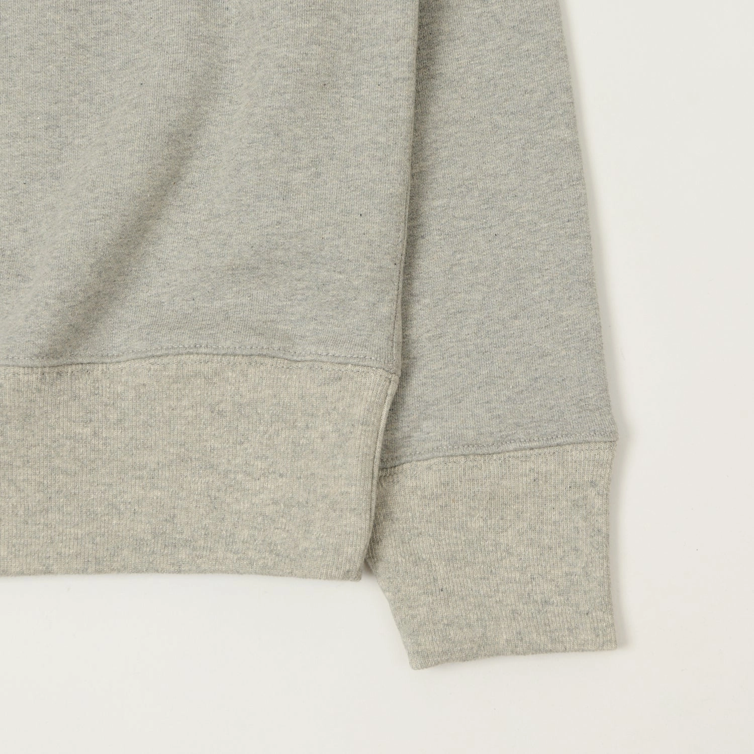 Merz b. Schwanen 3M46 Classic Jersey Sweatshirt - Grey Melange Daily Staple