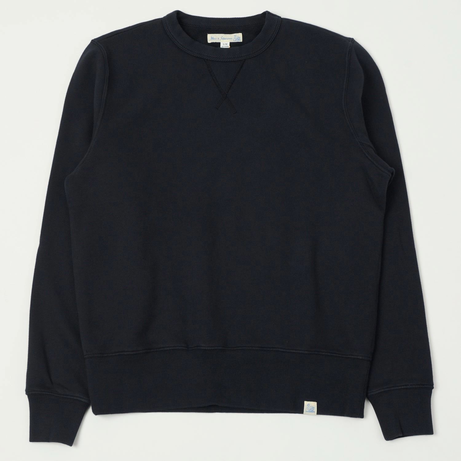 Sports Apparel Merz b. Schwanen 'Good Basics' Athletic Sweatshirt - Charcoal