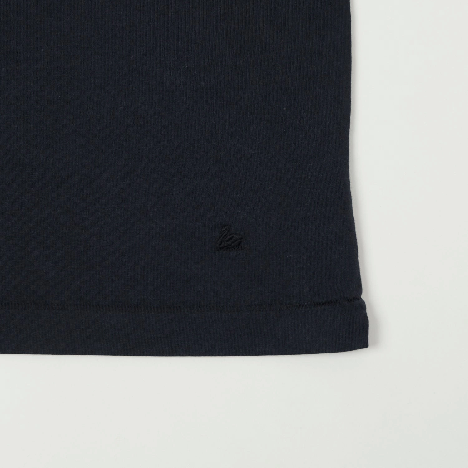 print design Merz b. Schwanen 'Good Basics' Boxy Cropped T-Shirt - Charcoal