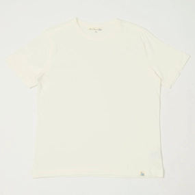 Merz b. Schwanen 'Good Basics' Pima Cotton T-Shirt - White Value for Money Reinforced Shoulders