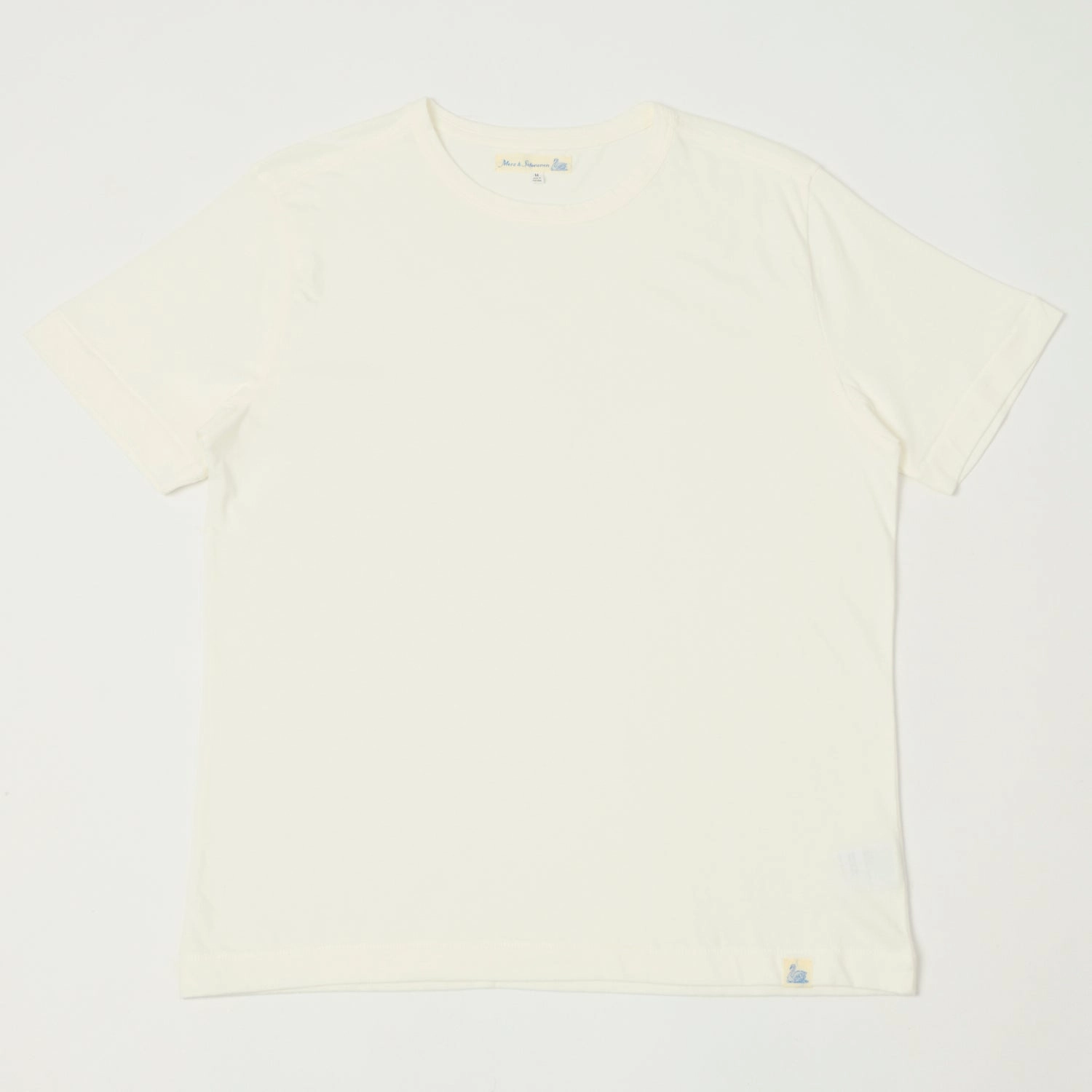 Merz b. Schwanen 'Good Basics' Pima Cotton T-Shirt - White Essential Comfort