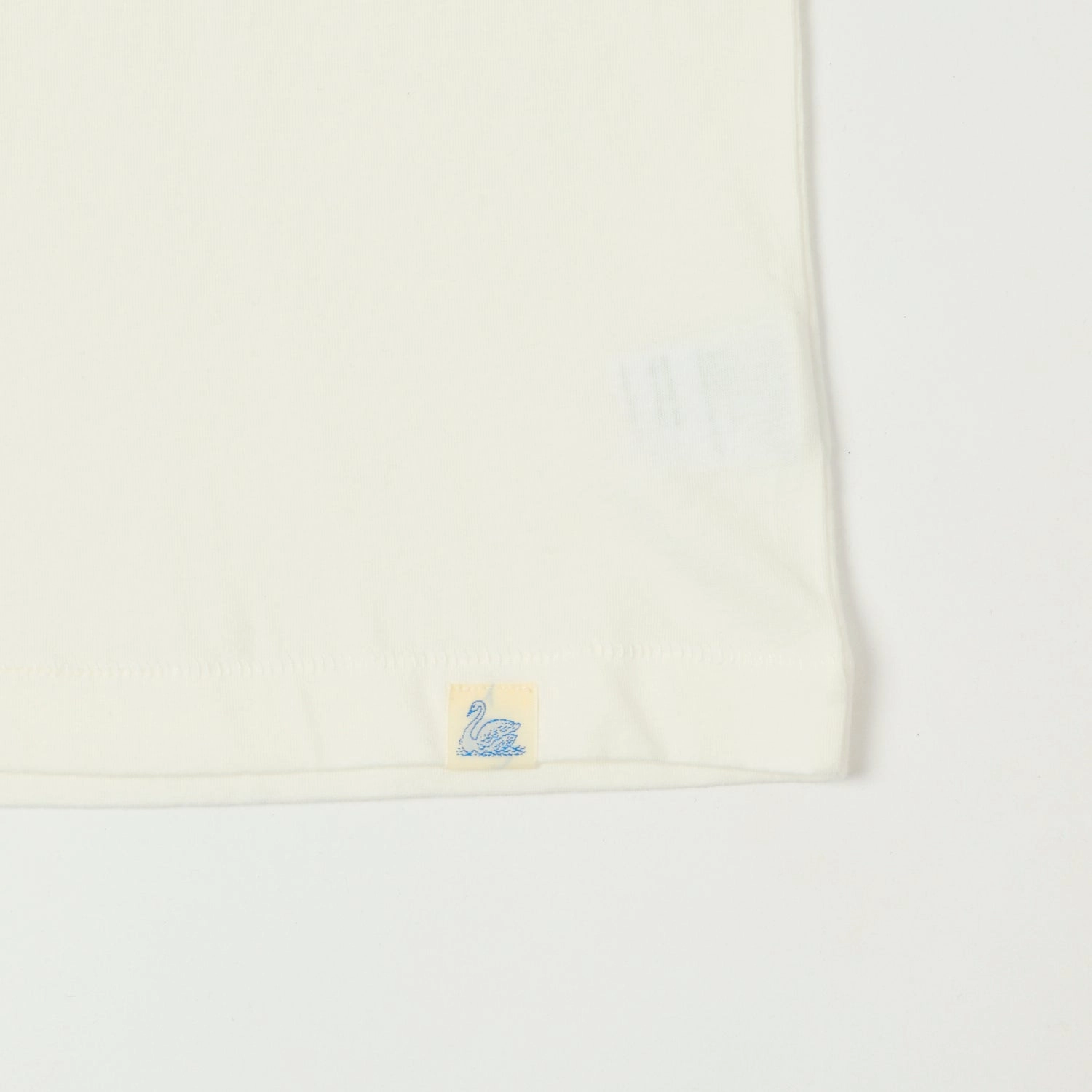 Merz b. Schwanen 'Good Basics' Pima Cotton T-Shirt - White Recycled Polyester Everyday Top