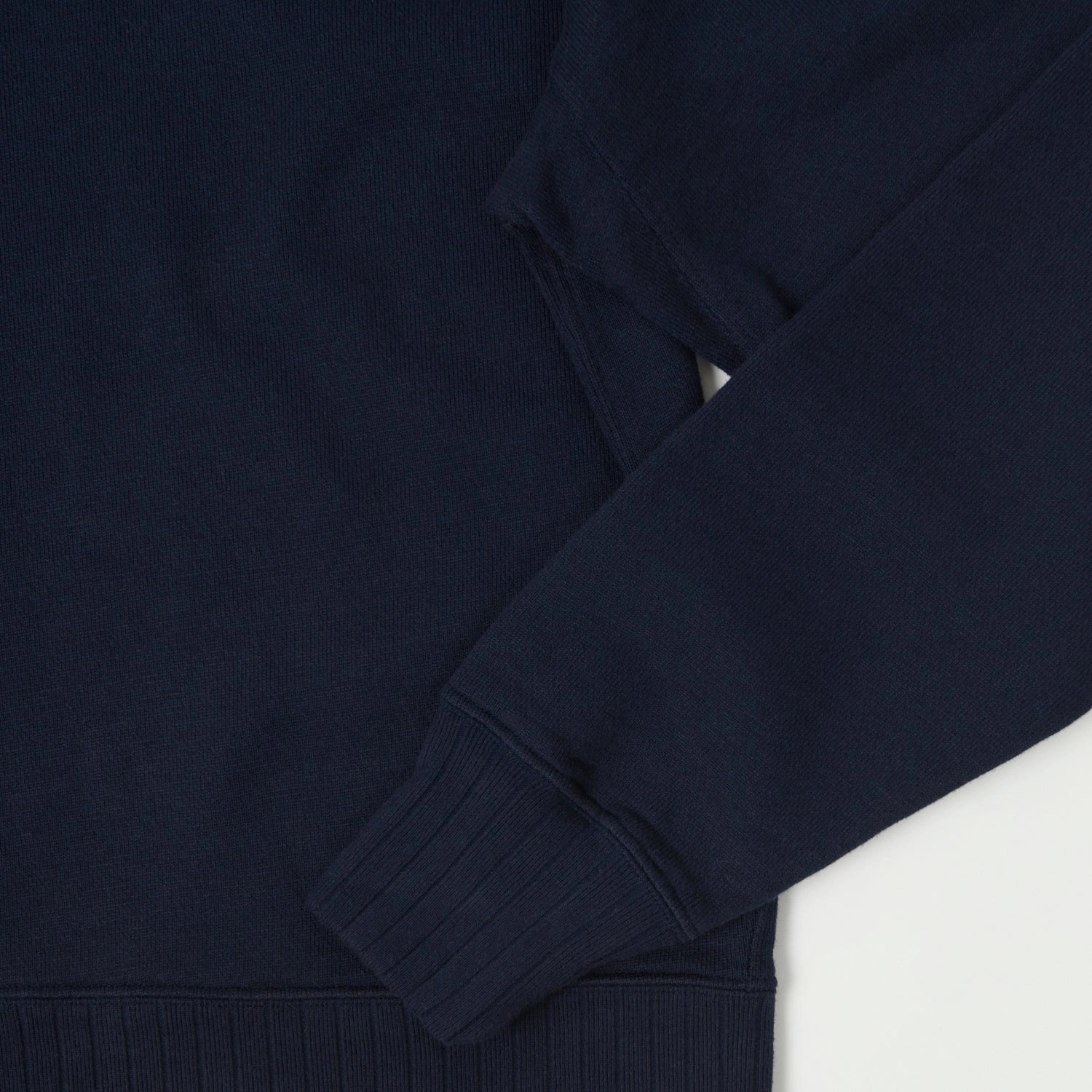 Merz b. Schwanen 'Good Basics' Relaxed Sweatshirt - Dark Navy Adjustable Layer Fit