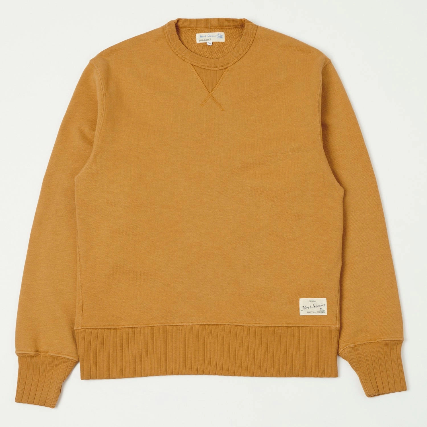 Merz b. Schwanen 'Good Basics' Relaxed Sweatshirt - Honey Core Relaxed product duck cloth ruggedness