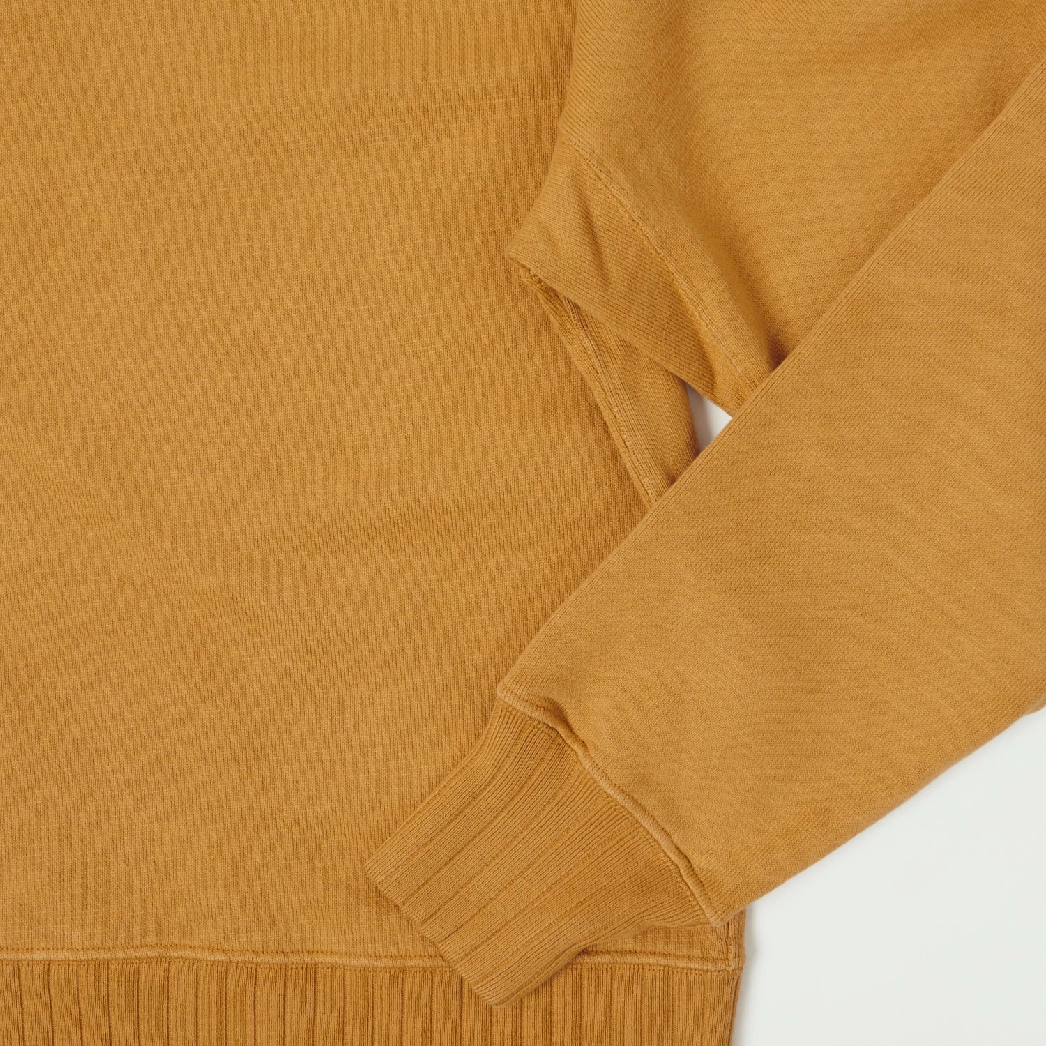 Warm Hues product camping suitable functionality Merz b. Schwanen 'Good Basics' Relaxed Sweatshirt - Honey