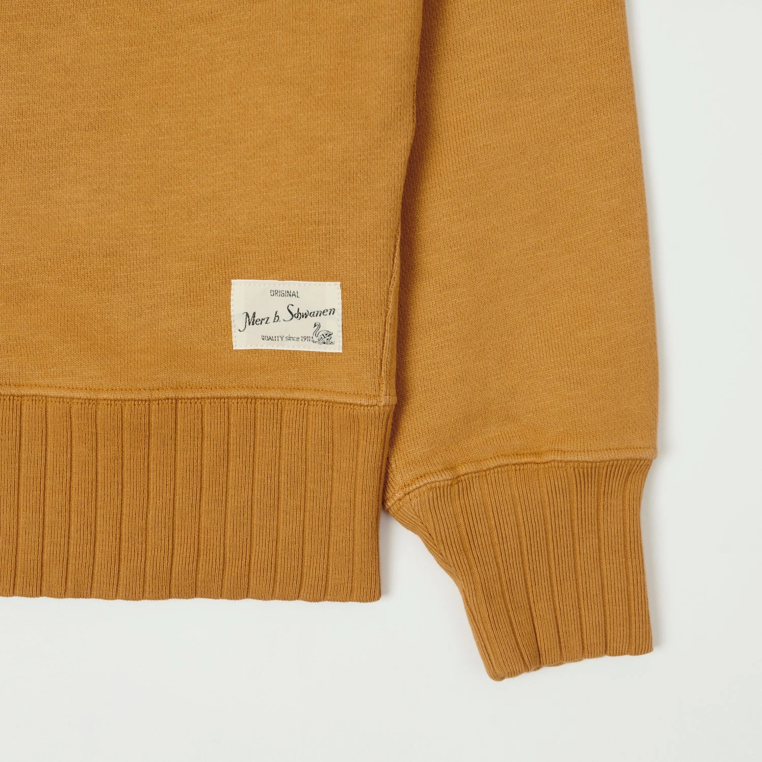 Merz b. Schwanen 'Good Basics' Relaxed Sweatshirt - Honey Drawstring