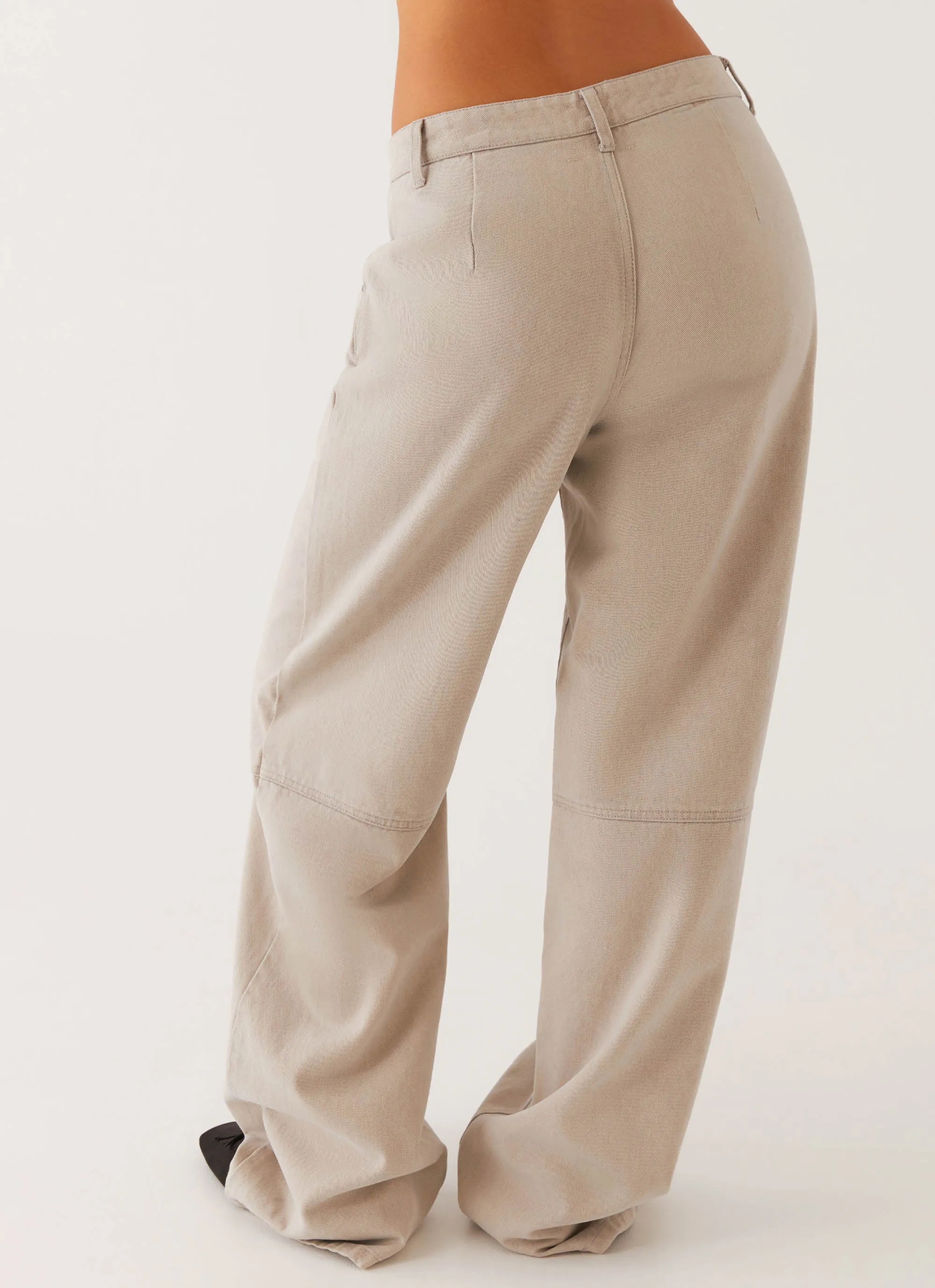 Comfy Classic High Quality Milani Balloon Denim Jeans - Grey