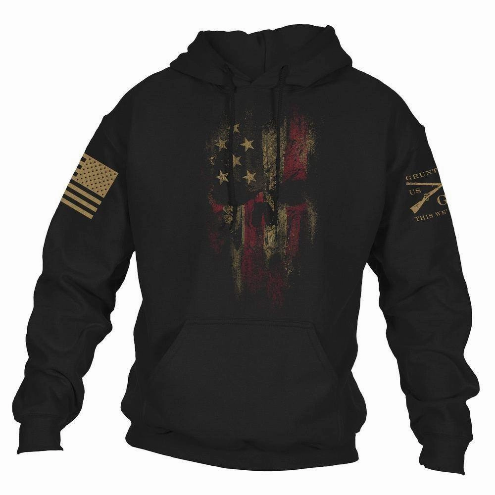 stain resistant coating Outdoor Hoodie American Reaper 2.0 Hoodie - Black