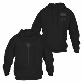 Strength Through Suffering Hoodie - Black Matte Finish
